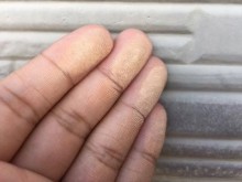 外壁サイディングボートのチョーキング