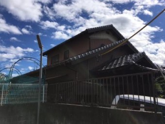 足場仮設完成写真