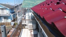 築三十年のお宅の雨樋の交換工事施工前の様子