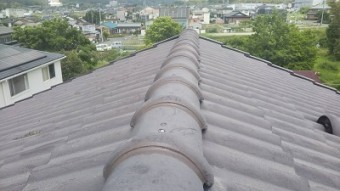 強風で屋根瓦が落下したお宅の施工後の様子