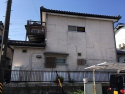 外壁塗装の施工前写真
