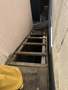 波トタン 骨組み 補強