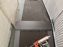 ガルバリウム 波板 施工後