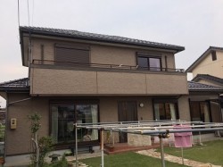 金属サイディング 施工前