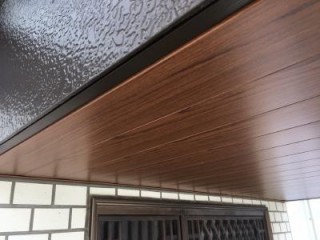 玄関ポーチ施工後写真