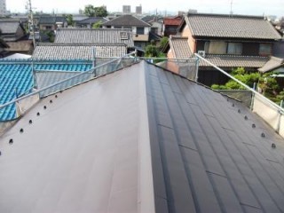 屋根葺き替え施工後