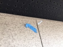 外壁のクラック補修の施工後