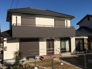 金属サイディング 施工後