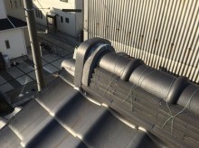 一宮市 屋根 漆喰 施工前