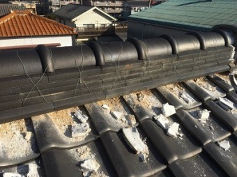 一宮市 漆喰 はつり 撤去