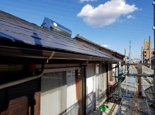 一宮市 自然災害 雨樋 ゆがみ 施工後