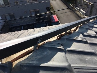 棟組み換え 施工中