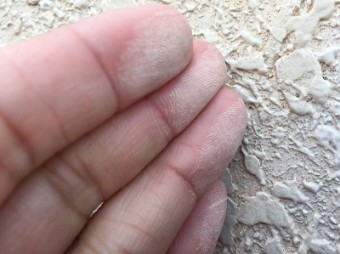 北名古屋市 外壁現地調査 チョーキング