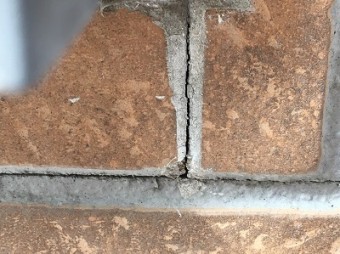 西区 外壁 現地調査 ヒビ