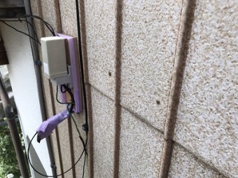 養生作業中