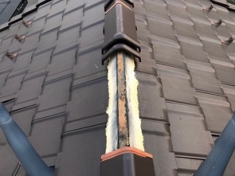 外壁の診断の様子