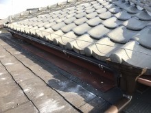 雨水が漏れてしまうお宅の雨樋交換工事施工後の様子