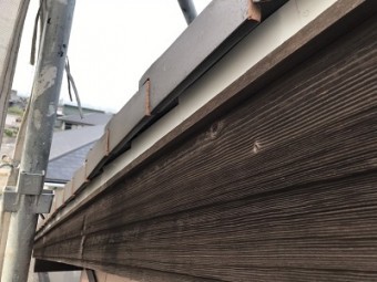 雀口板金工事の施工後の様子