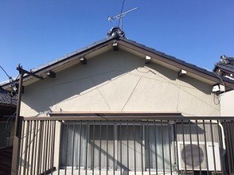 破風木部 剥がれ