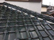 犬山市 屋根工事 漆喰 施工後