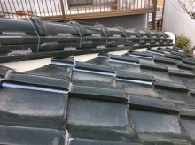 犬山市 屋根工事 漆喰 施工後