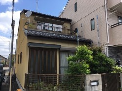 外壁塗装前の全体写真