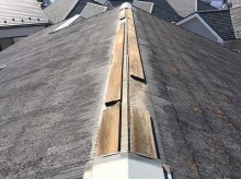 スレート屋根 台風 被害