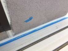 シーリング工事 施工中