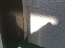 外壁 サッシ周り クラック