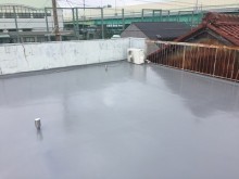 屋上 防水 施工後