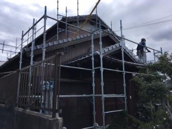 足場仮設作業