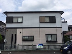 金属サイディング 施工前