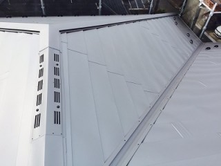 棟換気付き屋根