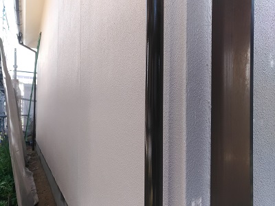 外壁塗装の完工写真