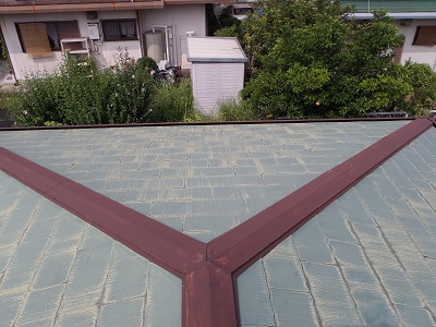 塗膜が劣化してしまったスレート屋根