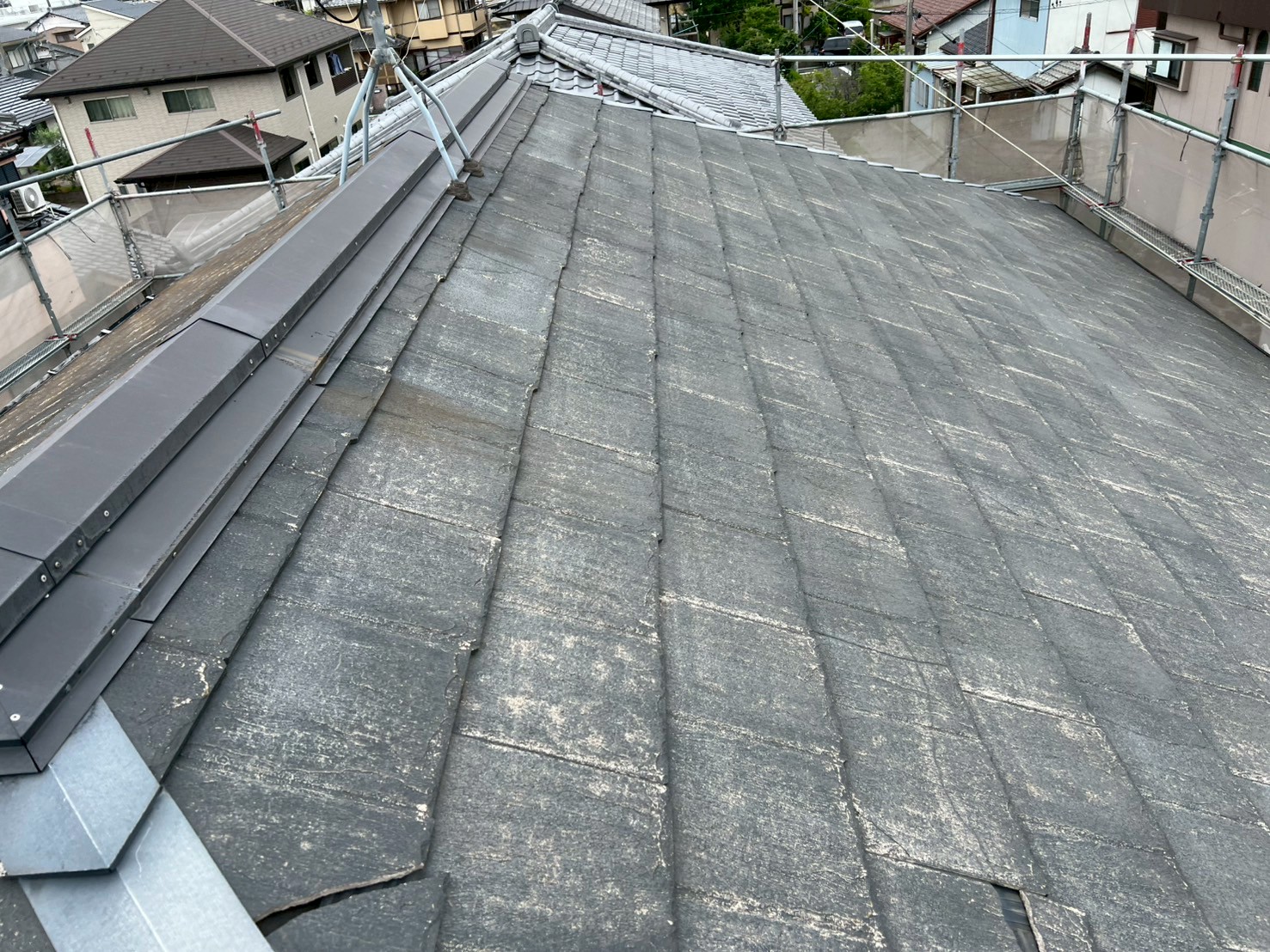 屋根カバー工事　施工前